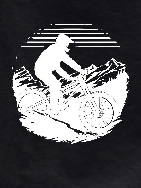 Mountain Biker Drawing