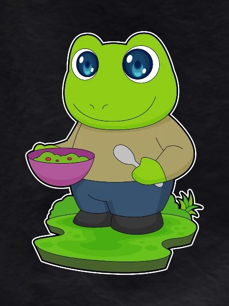 Frog Cooking Bowl Cooking