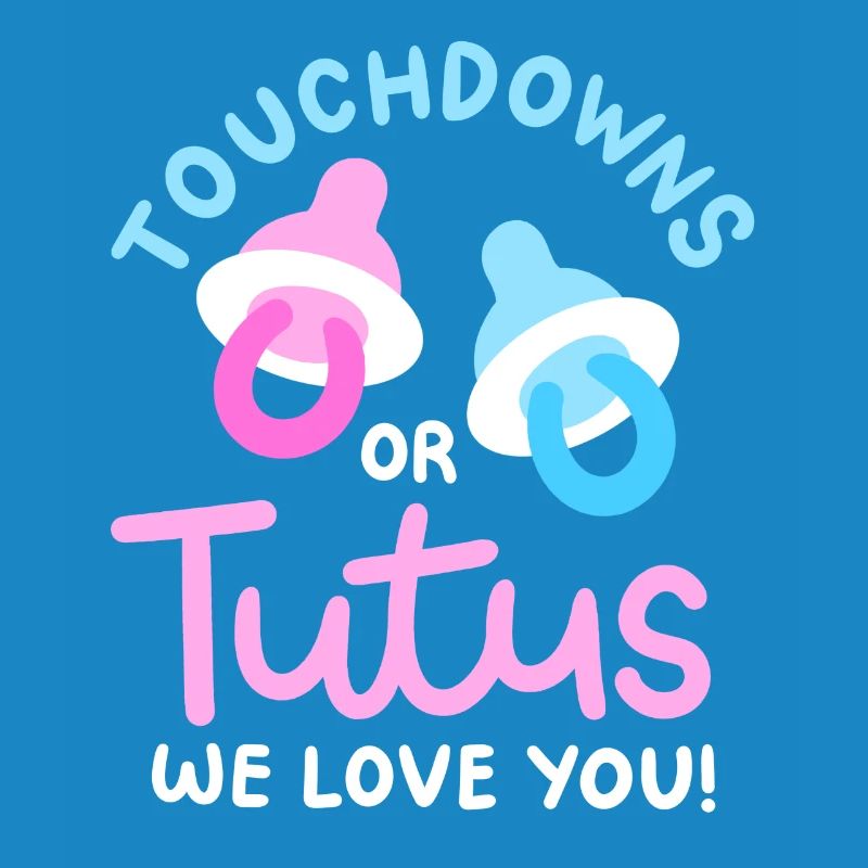 Touchdowns oder Tutus für Gender-Reveal-Partys