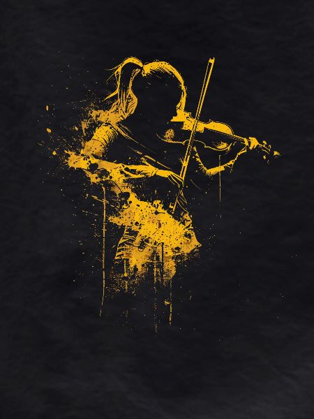Fille violon