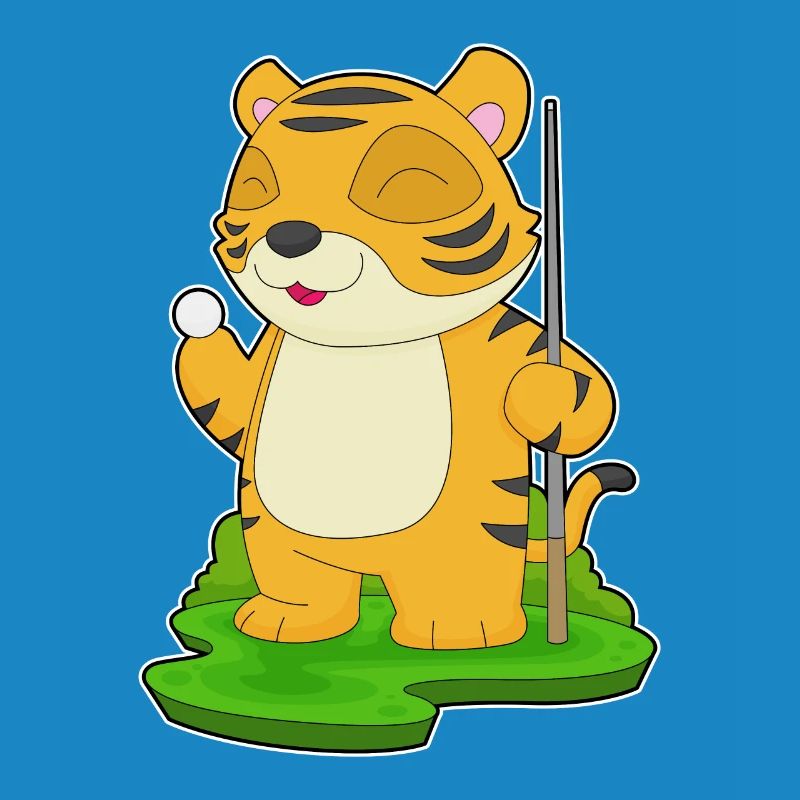Tiger Billiard Queue