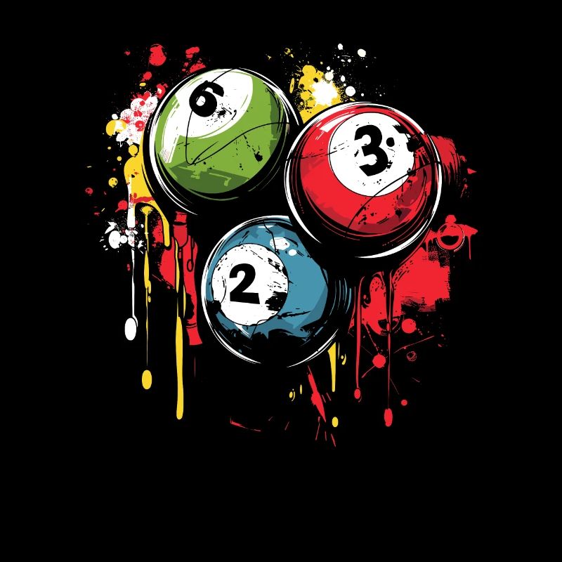 Boules de billard Street Art