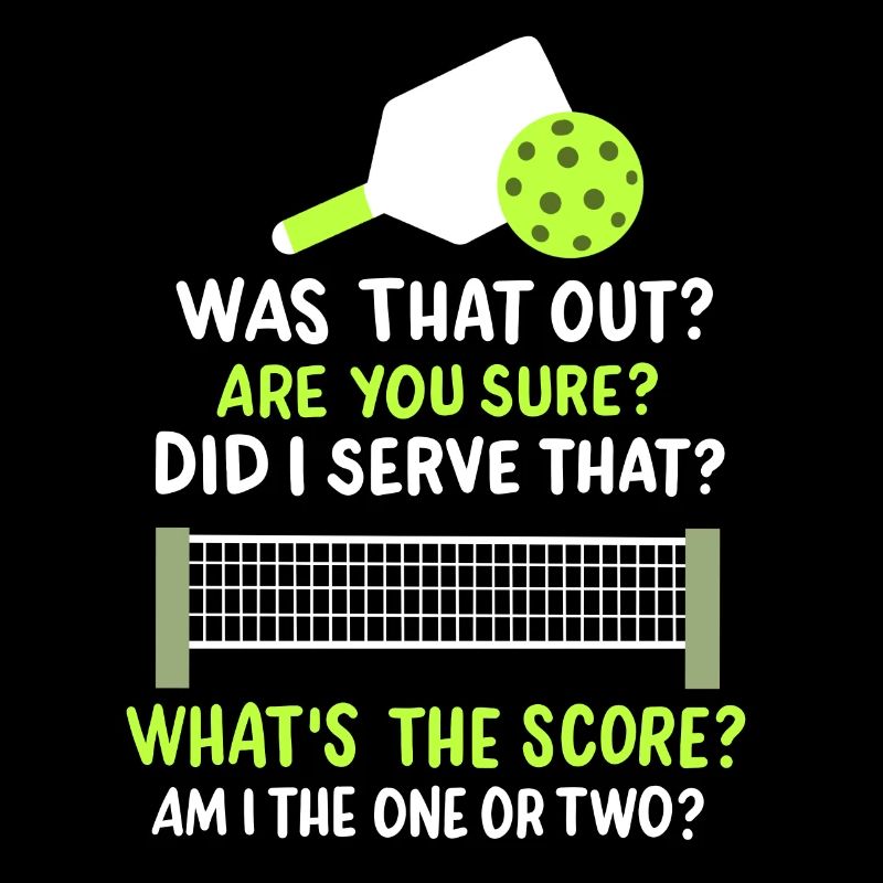 Pickleball-Spieler Paddleball