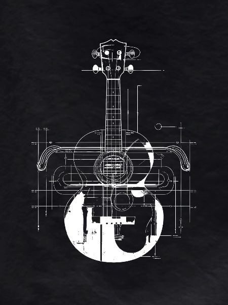 Ukulele Drawing