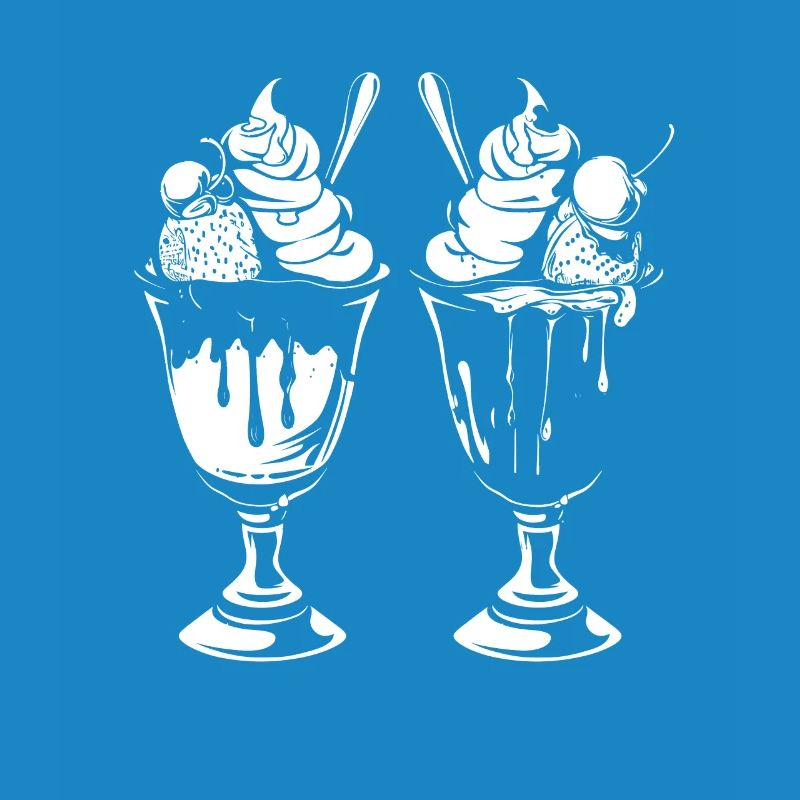 Graphique de coupe glacée