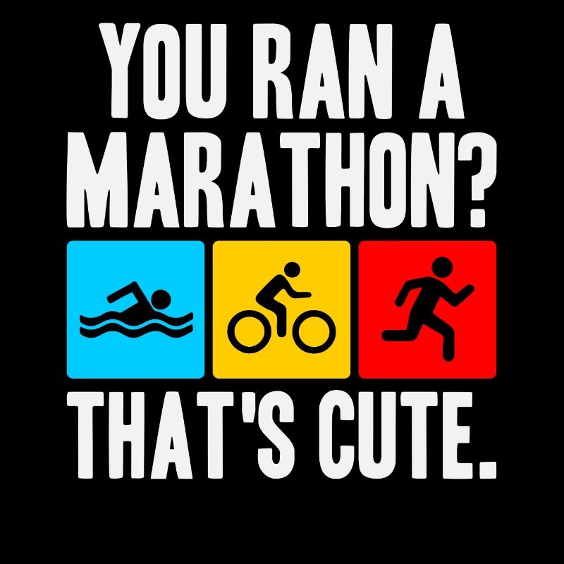 Triathlon-Anzug - Triathlet im Training