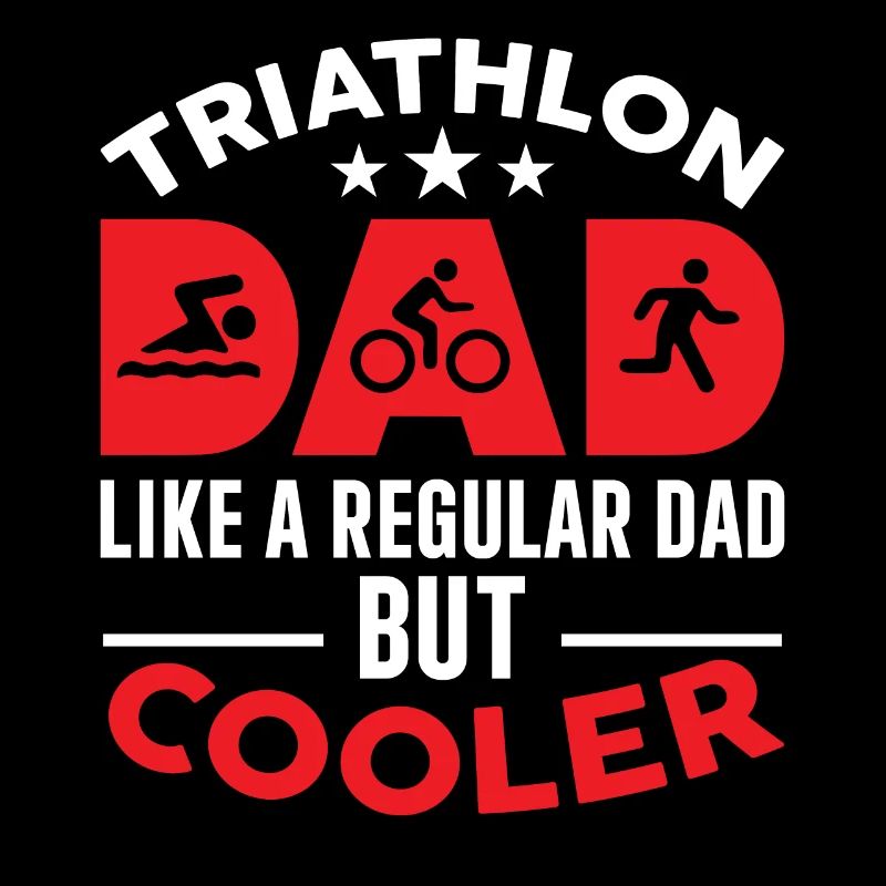 Triathlon Father Cool Look