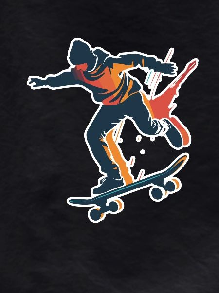Skateboarder Graphic