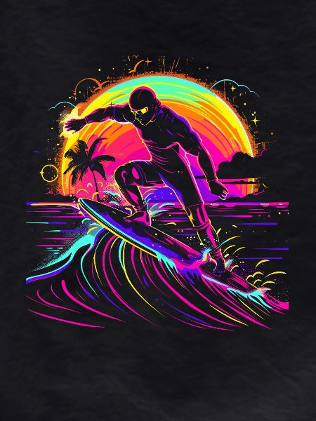 Surfer Vaporwave