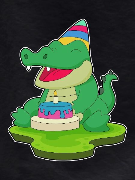 Crocodile Birthday Cake