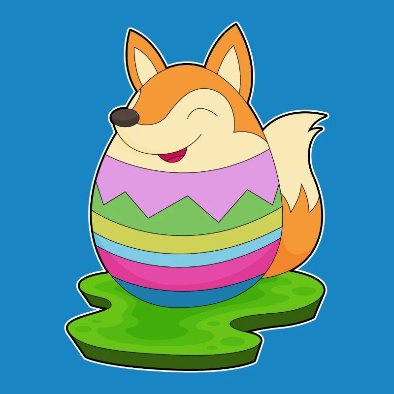 Fox Easter Easter Egg