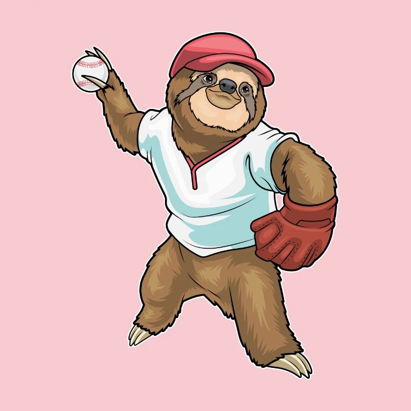 Sloth Baseball Baseball Glove
