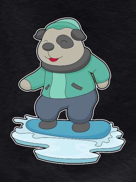 Dog Snowboarder Snowboard