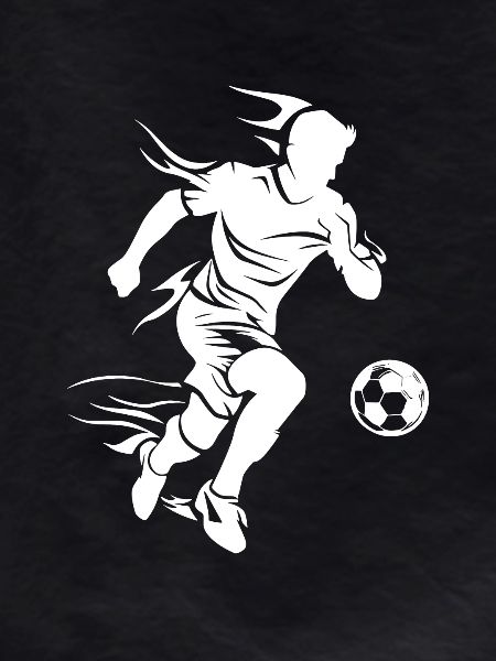 Soccer Player Drawing