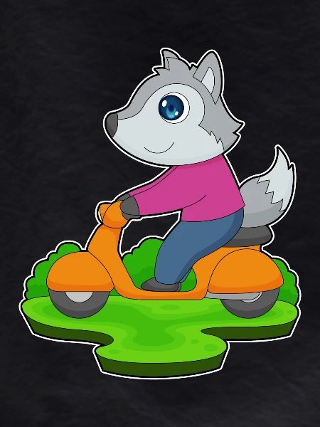Trottinette Wolf