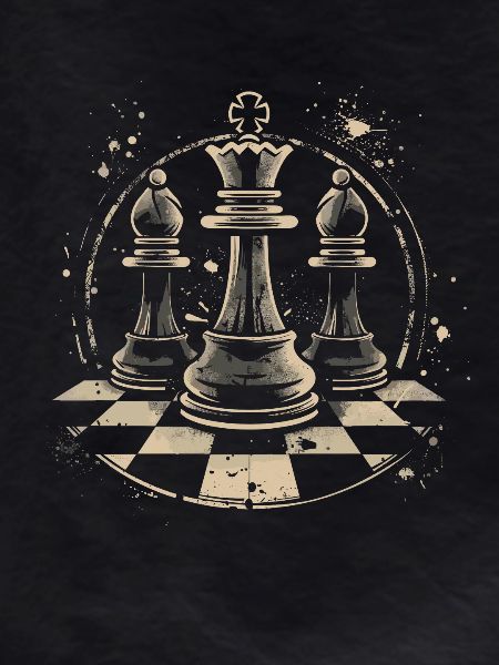 Chess Pieces Drawing