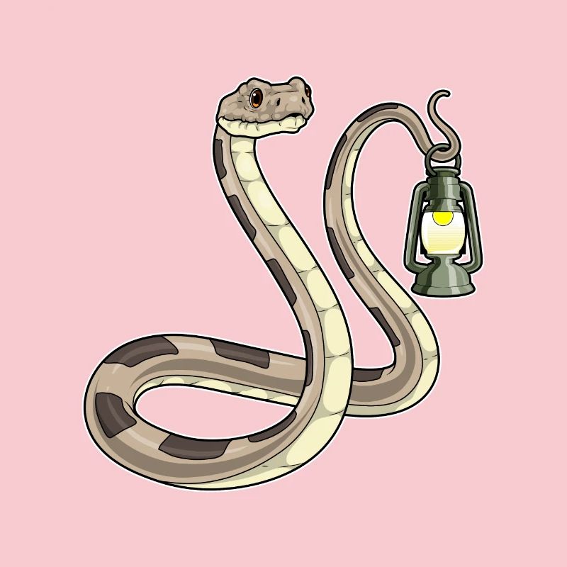 Lanterne serpent