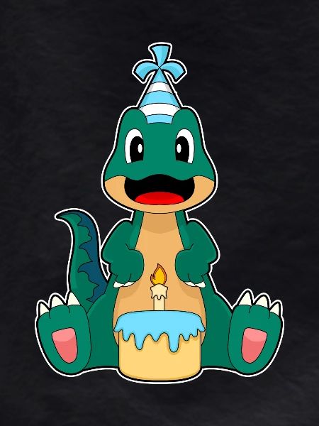 Dinosaur Birthday Cake