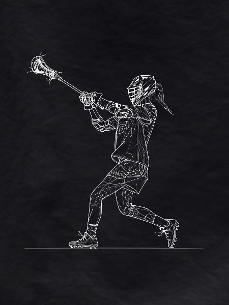 Lacrosse player