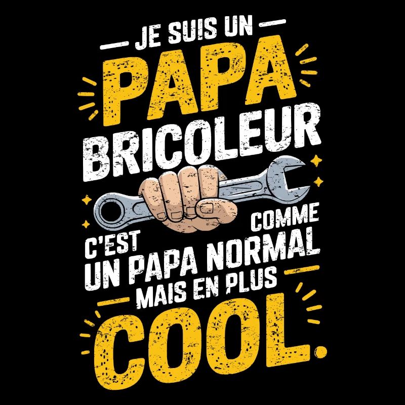 Papa Handwerker Geschenk Humor DIY Garage