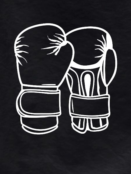 Boxing Gloves Sketch
