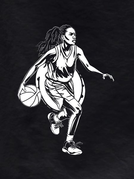 Basketball Player Sketch