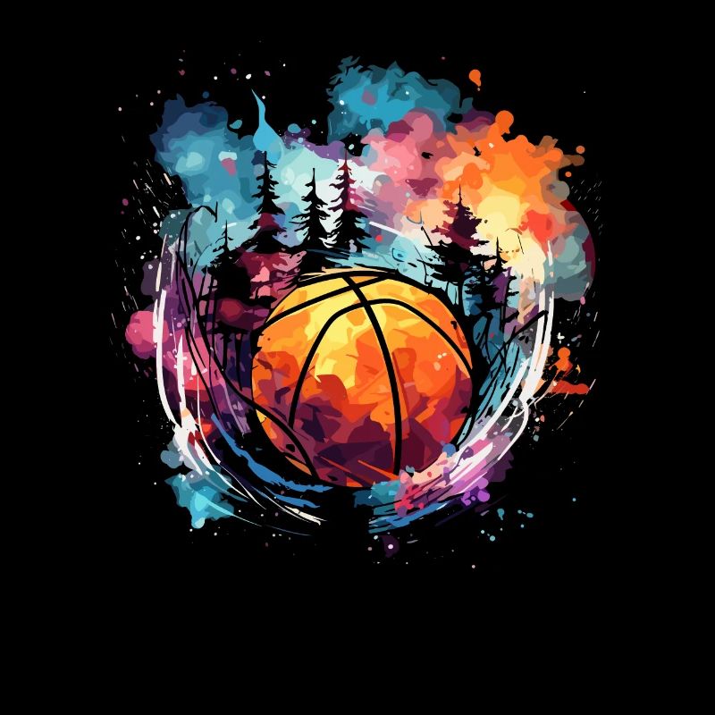 Œuvres d’art de basket-ball
