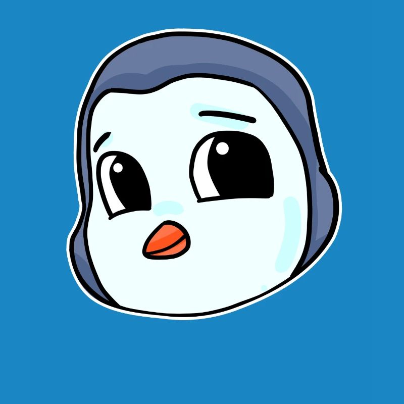 Pinguin Kopf Vogel Seevogel