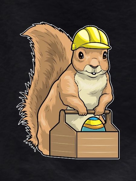 Squirrel Easter Artisan