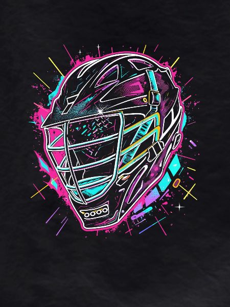 Lacrosse Helmet Steamwave