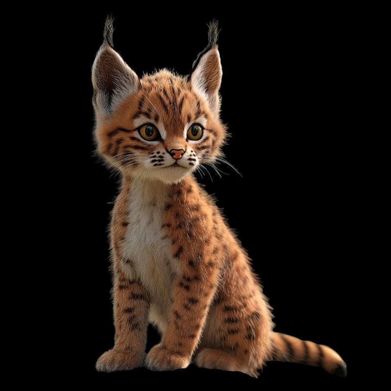 Lynx Chat sauvage Grands chats Chats Mignon Lynx