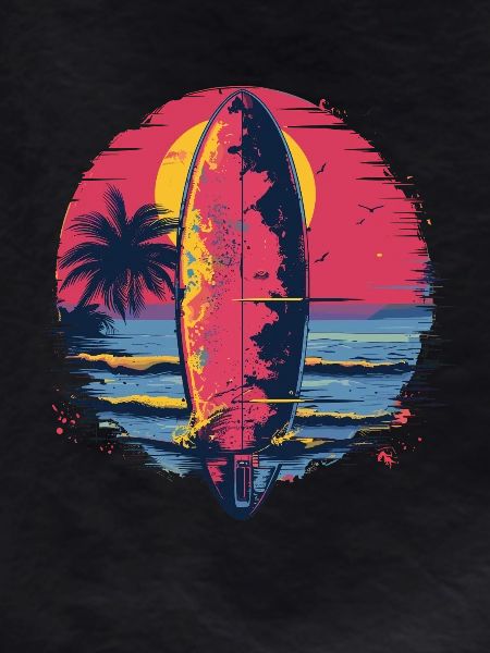 Surfboard Synthwave
