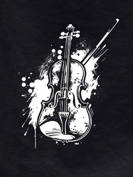 Funny violin