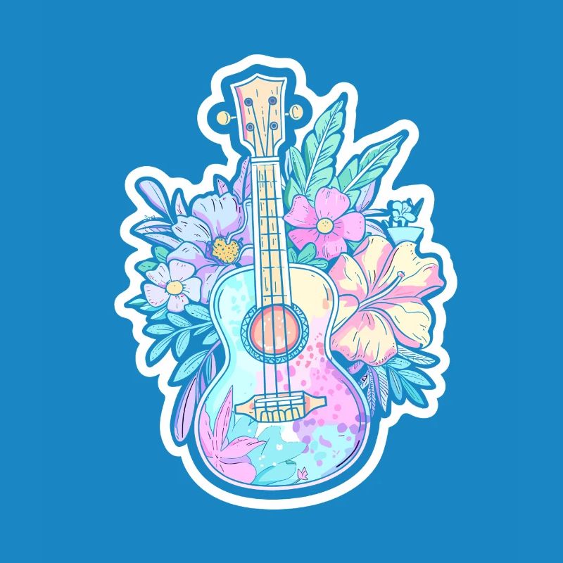 Ukulele Comic Style