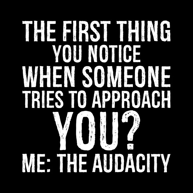 the first thing you notice when someone tries to