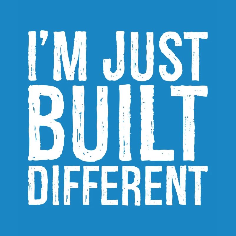 Je suis juste construit différemment