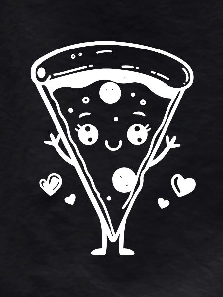 Pizza Comic Style