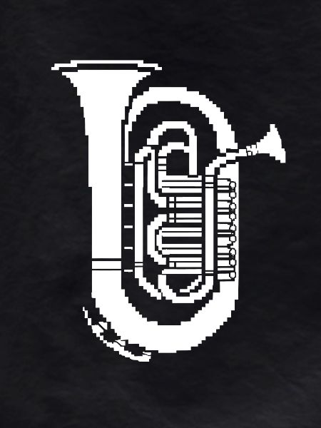 Tuba Pixel Graphics