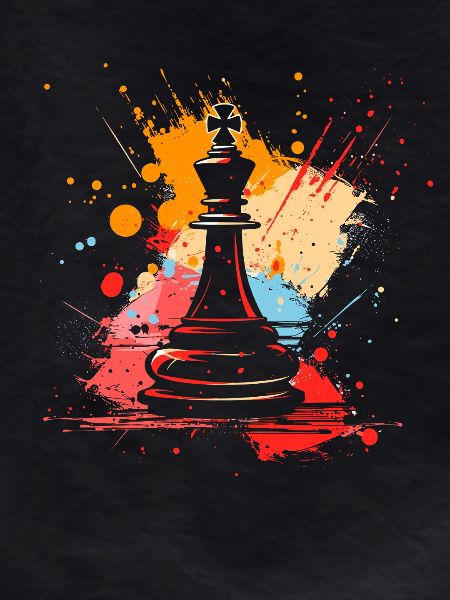 Chess Pieces Graffiti