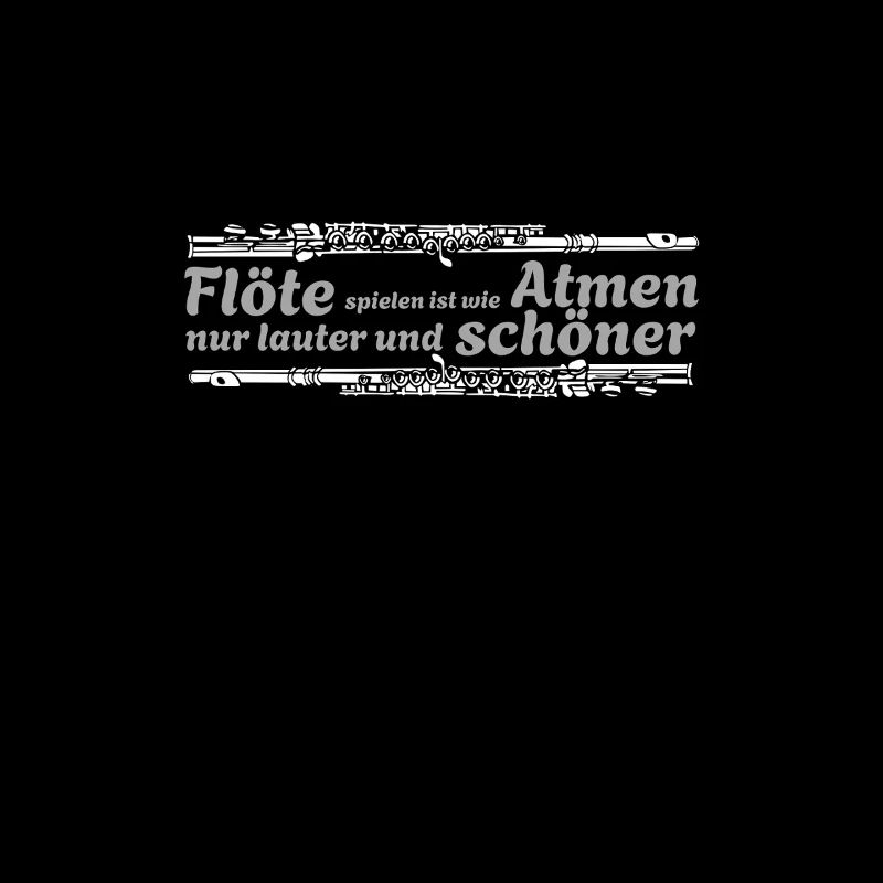 Querflöte spielen ist wie Atmen - Querflötistin