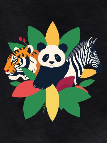 Tiger Panda Zebra