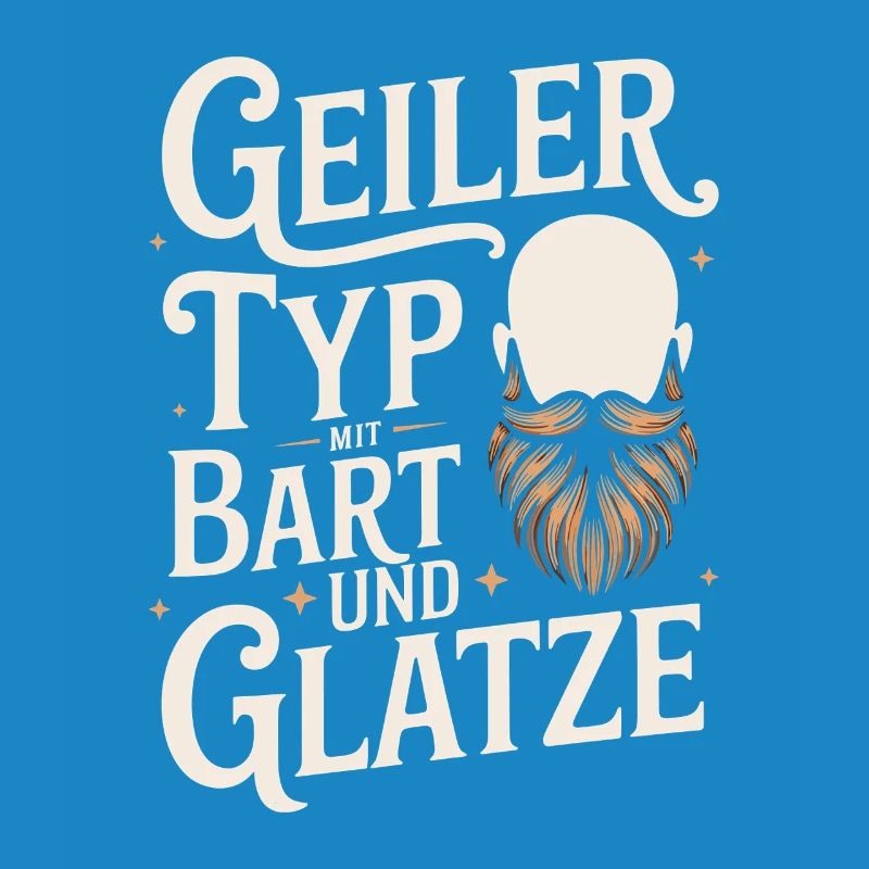 guy with beard & bald head beard wearer