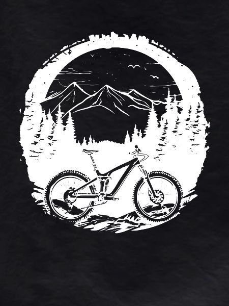 Mountain Biking Sketch