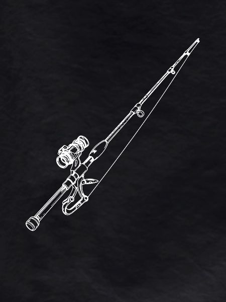Fishing Rod Drawing