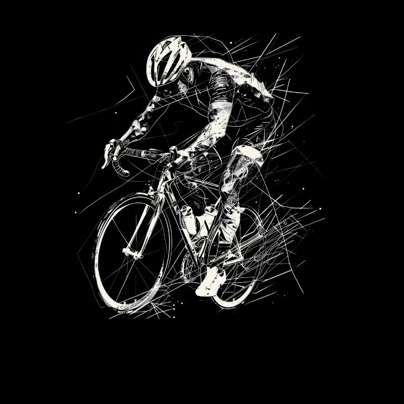 Radfahrer Zeichnung