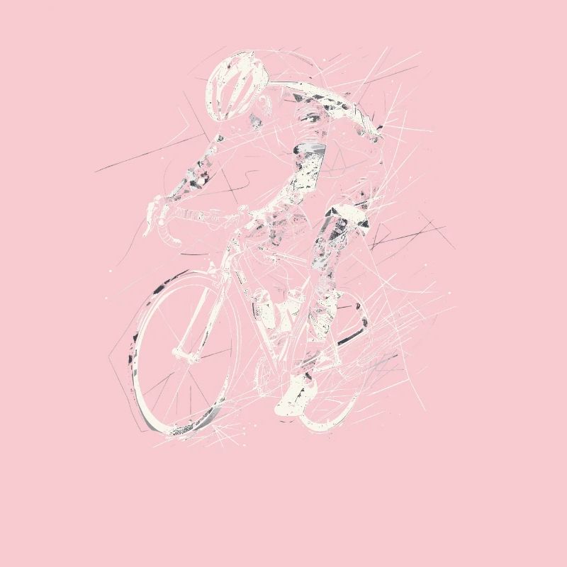 Cyclist Drawing
