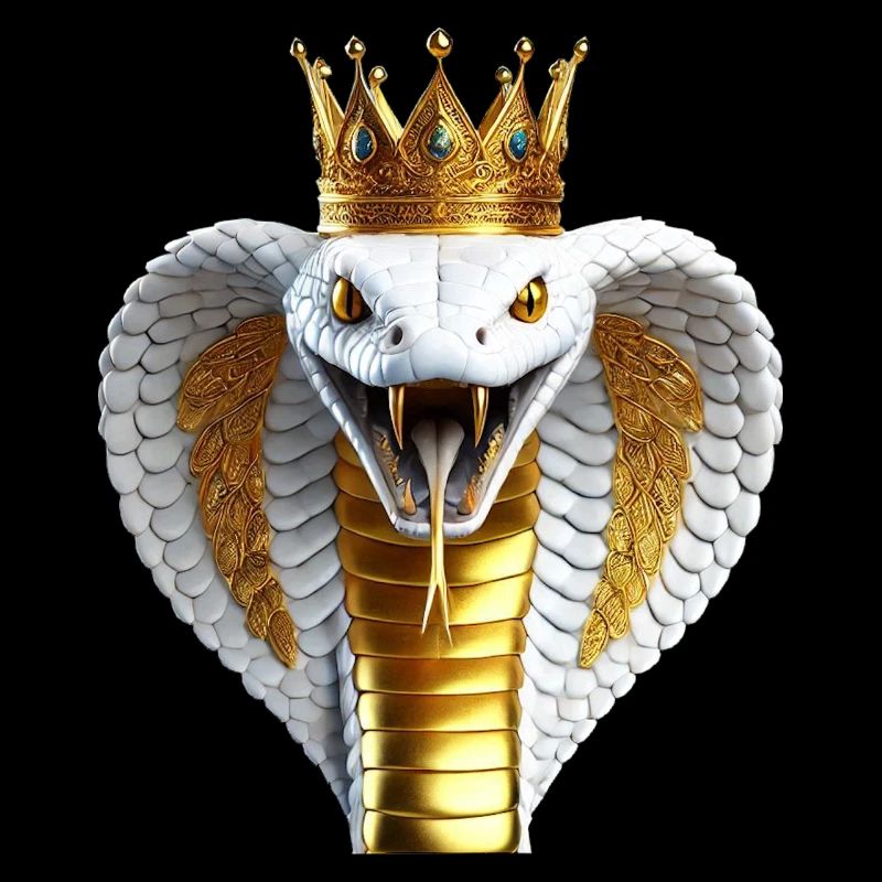 King Cobra with Crown