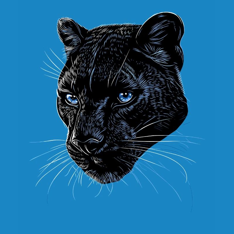 Panthère Léopard Grand Chat Mignon Gros Chat Panter
