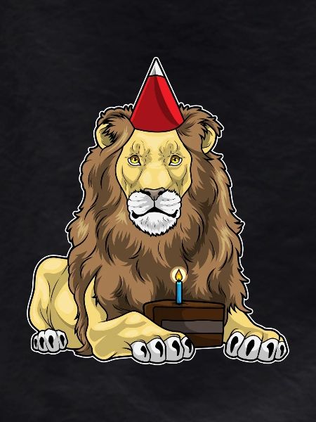 Lion Birthday Cake