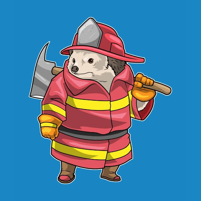 Hérisson Hache de pompier Brigade de pompiers